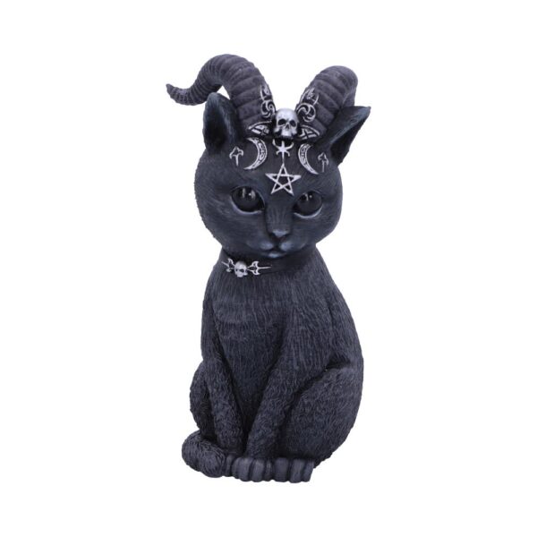 Pawzuph Horned Occult Cat Figurine