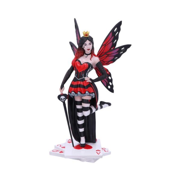Queen of Hearts Red Card Wonderland Figurine